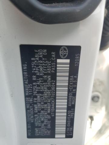 56540356 :رقم المزاد ، 4T1DAACK7TU236042 vin ، 2026 Toyota Camry مزاد بيع