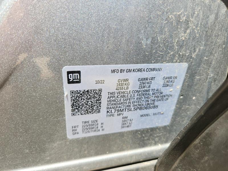 Продажа на аукционе авто 2023 Chevrolet Trailblazer, vin: KL79MTSL5PB065085, номер лота: 59147356