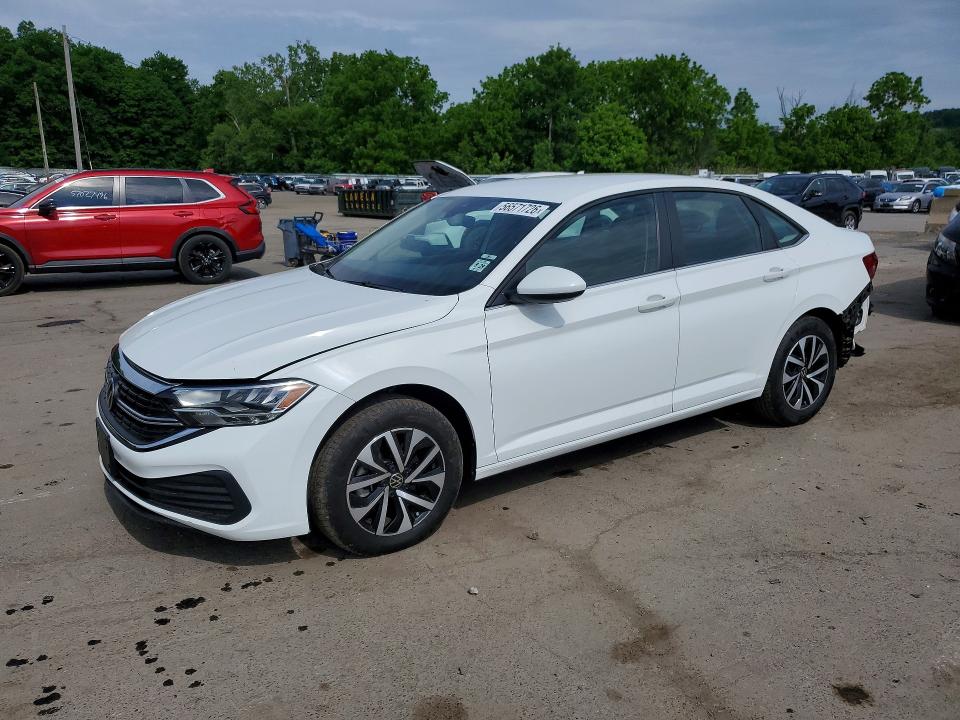 Auction sale of the 2024 Volkswagen Jetta, vin: 3VW5M7BU9RM092221, lot number: 56571726