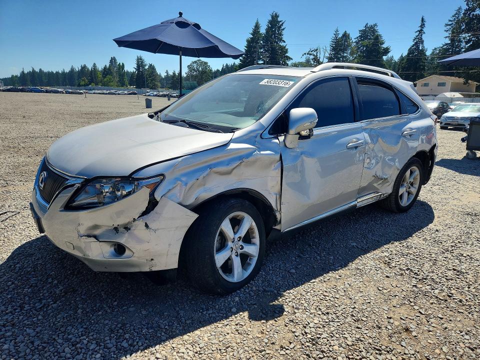 58203316 :رقم المزاد ، 2T2BK1BA5CC134023 vin ، 2012 Lexus Rx مزاد بيع