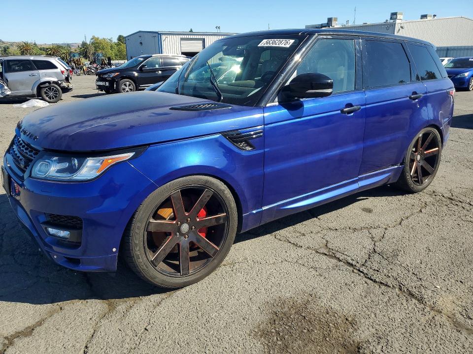 2014 Land Rover Range Rover Sport მანქანა იყიდება აუქციონზე, vin: SALWV2TF7EA344605, აუქციონის ნომერი: 56362876