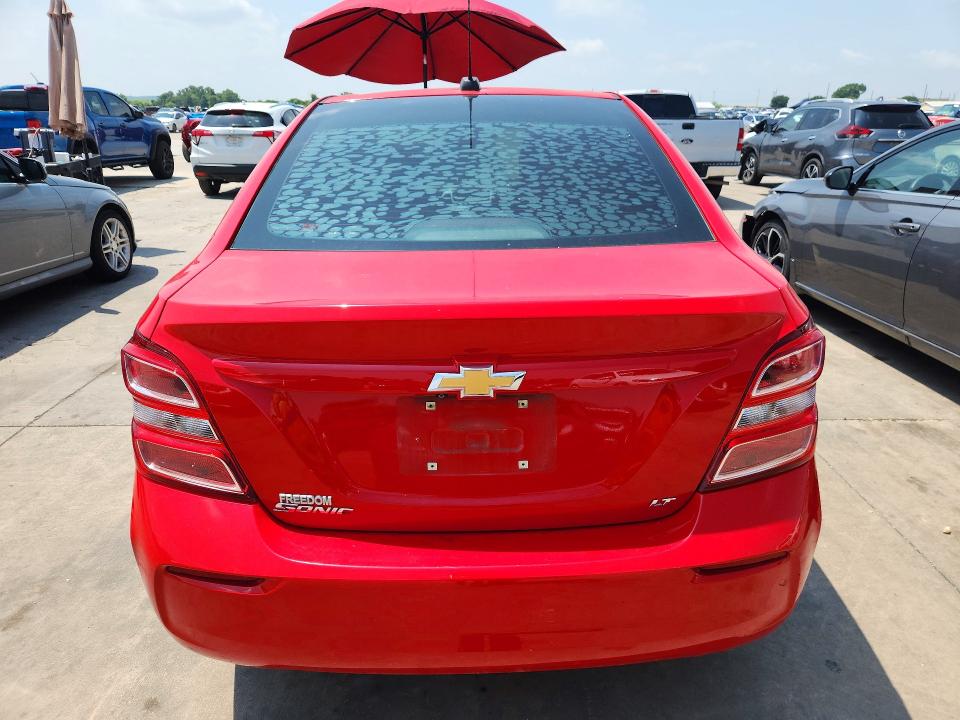 Продажа на аукционе авто 2017 Chevrolet Sonic, vin: 1G1JD5SH3H4165465, номер лота: 58280146
