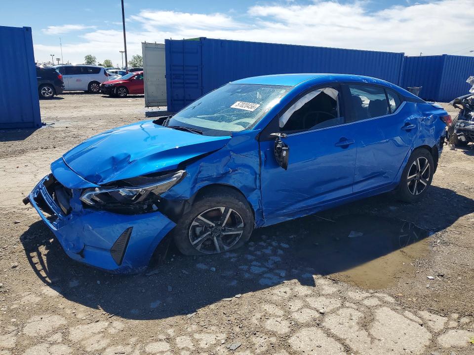 57020456 :رقم المزاد ، 3N1AB8CV2SY327659 vin ، 2025 Nissan Sentra مزاد بيع