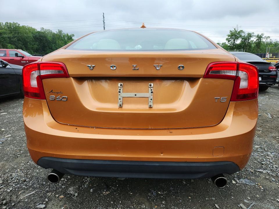 58118896 :رقم المزاد ، YV1612FS6D2198728 vin ، 2013 Volvo S60 مزاد بيع