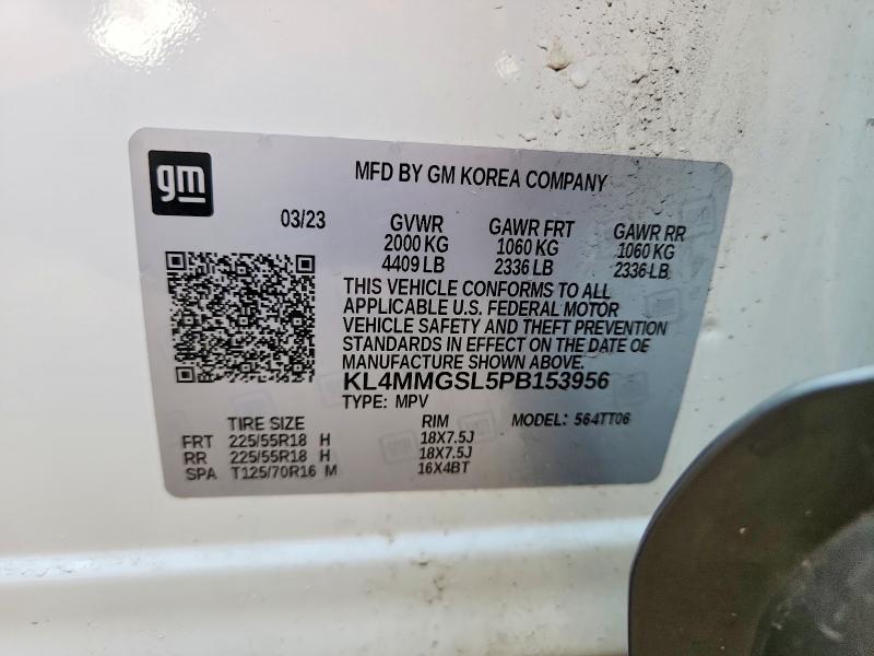 Продажа на аукционе авто 2023 Buick Encore Gx, vin: KL4MMGSL5PB153956, номер лота: 58809176
