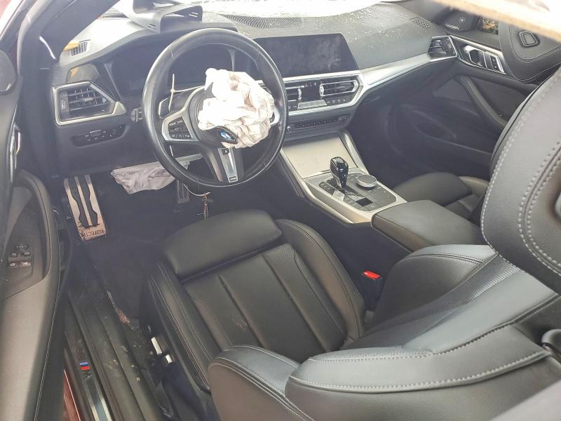 56489146 :رقم المزاد ، WBA83AP02NCH72317 vin ، 2022 Bmw M440i مزاد بيع