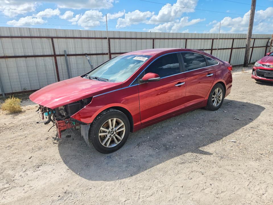2015 Hyundai Sonata მანქანა იყიდება აუქციონზე, vin: 5NPE24AA5FH129653, აუქციონის ნომერი: 56156286