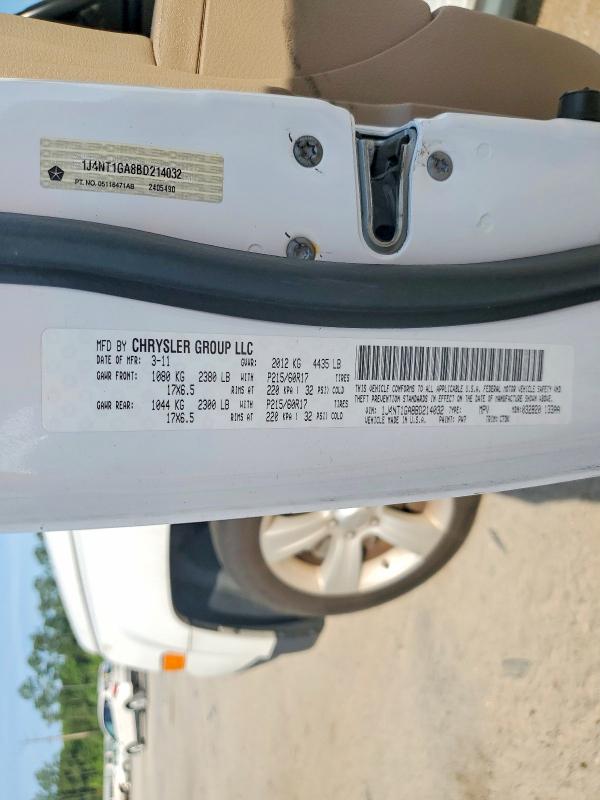 Продаж на аукціоні авто 2011 Jeep Patriot, vin: 1J4NT1GA8BD214032, номер лоту: 58551496
