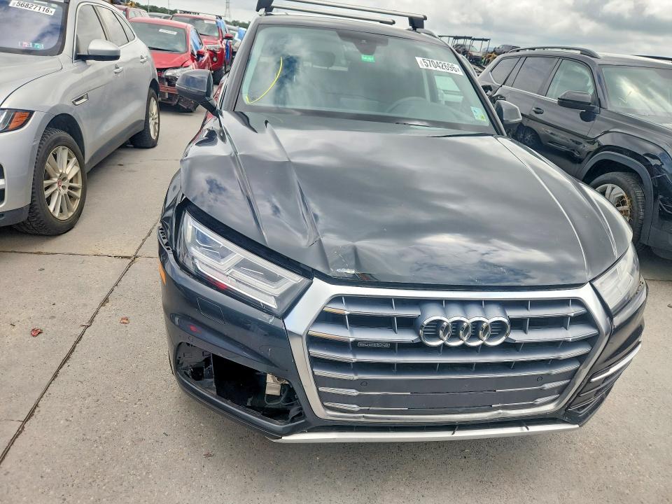 2019 Audi Q5 მანქანა იყიდება აუქციონზე, vin: WA1BNAFY6K2114695, აუქციონის ნომერი: 57042696