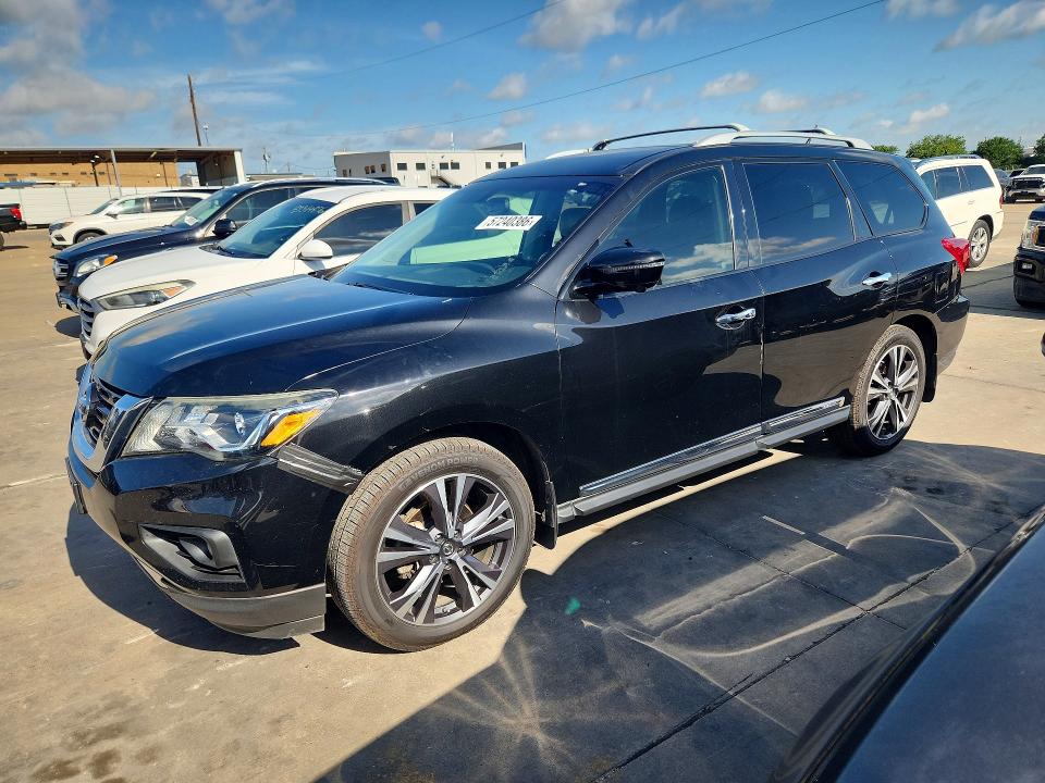Aukcja sprzedaży 2017 Nissan Pathfinder, vin: 5N1DR2MN2HC623909, numer aukcji: 57240386