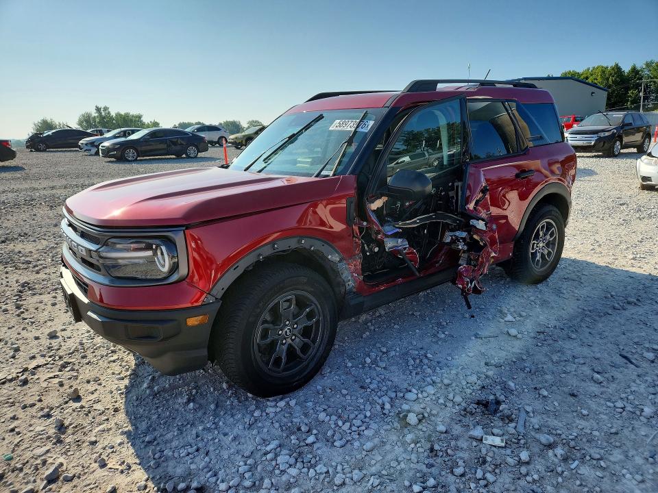Auction sale of the 2021 Ford Bronco Sport, vin: 3FMCR9B67MRB37267, lot number: 58973976