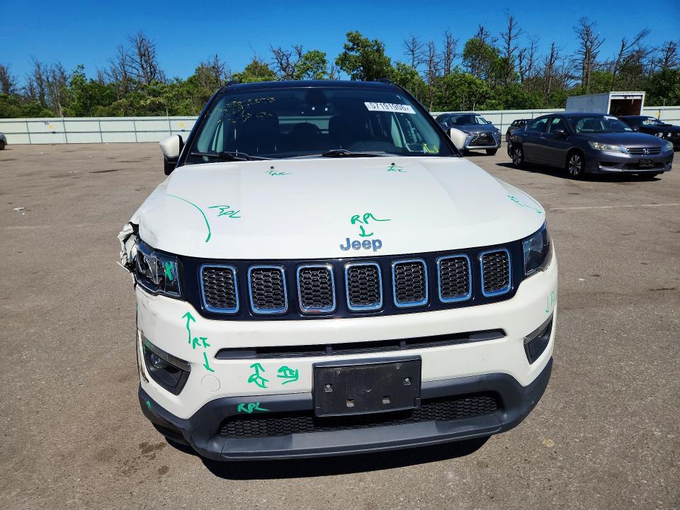 2018 Jeep Compass მანქანა იყიდება აუქციონზე, vin: 3C4NJDBB5JT178421, აუქციონის ნომერი: 57191906