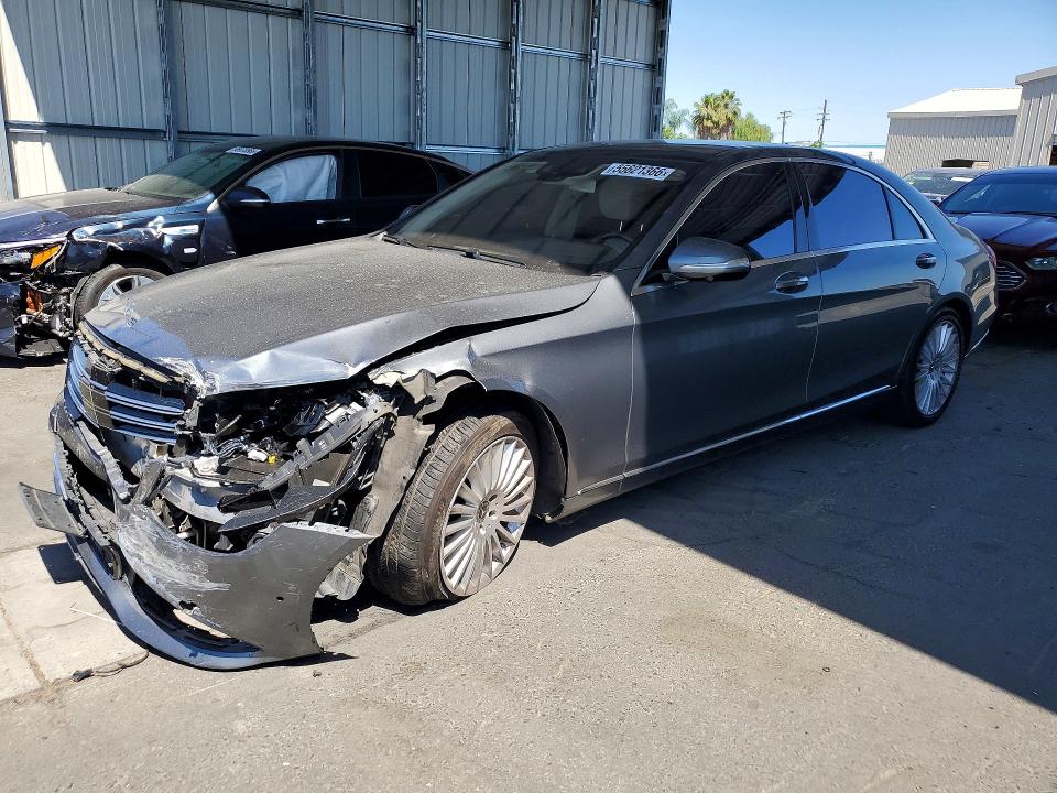2018 Mercedes-benz S მანქანა იყიდება აუქციონზე, vin: WDDUG8DB1JA398585, აუქციონის ნომერი: 55621366