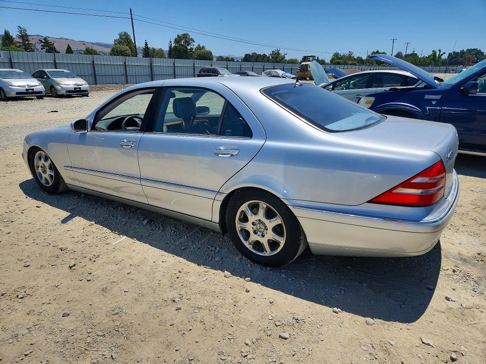 2001 Mercedes-benz S მანქანა იყიდება აუქციონზე, vin: WDBNG70J21A171135, აუქციონის ნომერი: 57757396