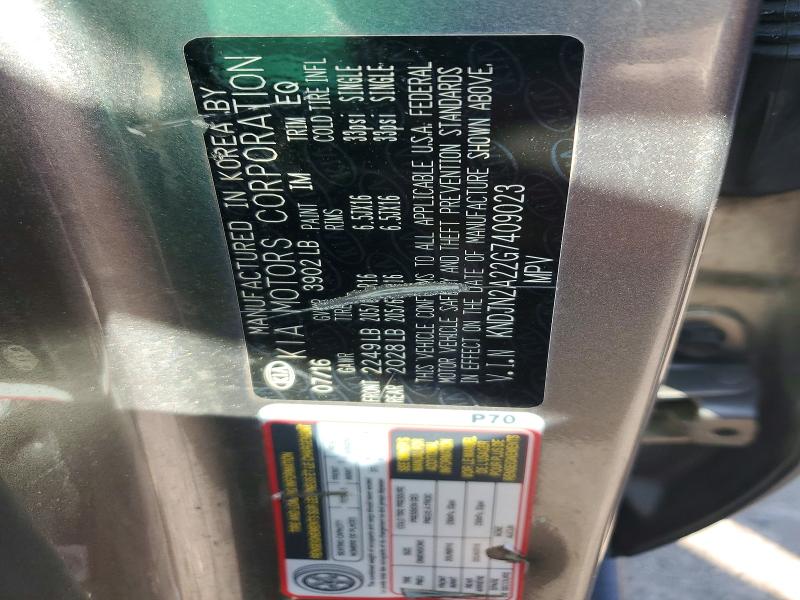 Продаж на аукціоні авто 2016 Kia Soul, vin: KNDJN2A22G7409023, номер лоту: 58936906