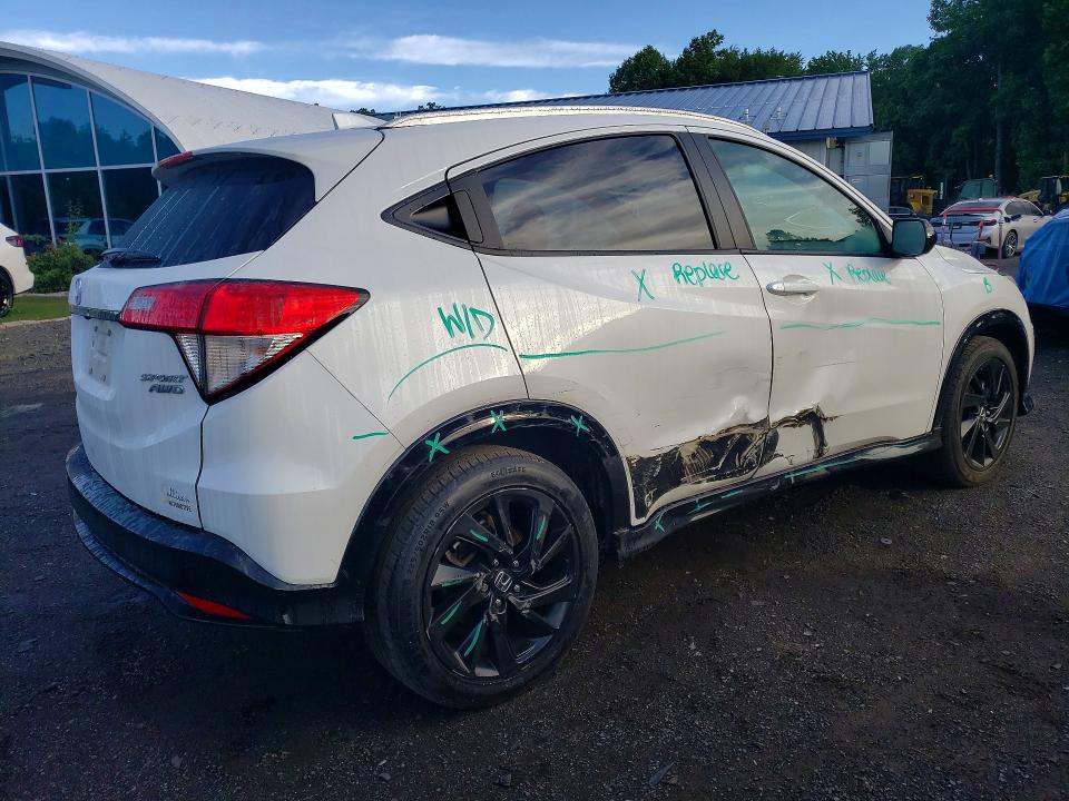 2022 Honda Hr-v მანქანა იყიდება აუქციონზე, vin: 3CZRU6H10NM772945, აუქციონის ნომერი: 58215116