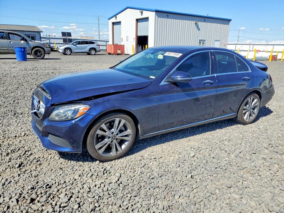 2018 Mercedes-benz C მანქანა იყიდება აუქციონზე, vin: WDDWF4JB8JR418924, აუქციონის ნომერი: 58272696