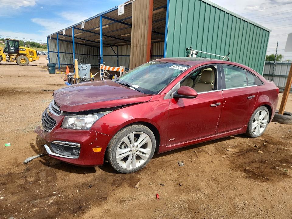 56987846 :رقم المزاد ، 1G1PG5SB2F7291647 vin ، 2015 Chevrolet Cruze مزاد بيع