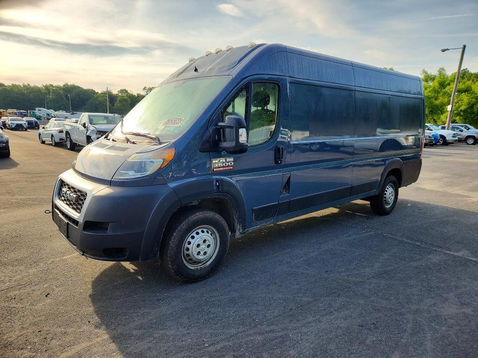 2020 Ram Promaster 3500 მანქანა იყიდება აუქციონზე, vin: 3C6URVJG3LE136948, აუქციონის ნომერი: 57939366