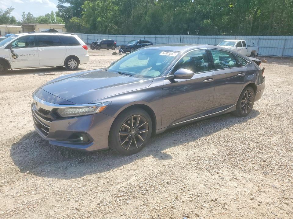 56971866 :رقم المزاد ، 1HGCV1F53NA055455 vin ، 2022 Honda Accord مزاد بيع