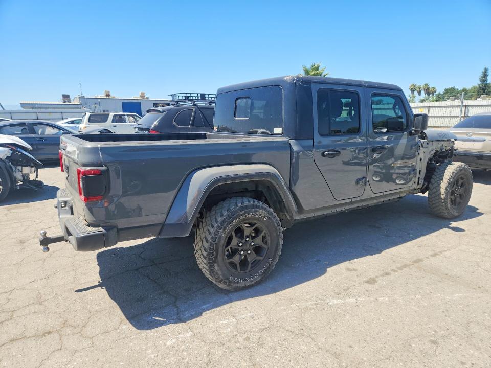 Продажа на аукционе авто 2021 Jeep Gladiator, vin: 1C6HJTAG8ML568313, номер лота: 57779076