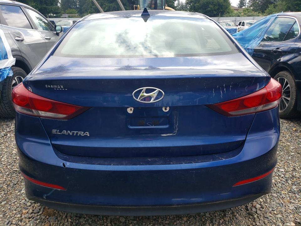 Продажа на аукционе авто 2017 Hyundai Elantra, vin: 5NPD84LF2HH116879, номер лота: 58046296