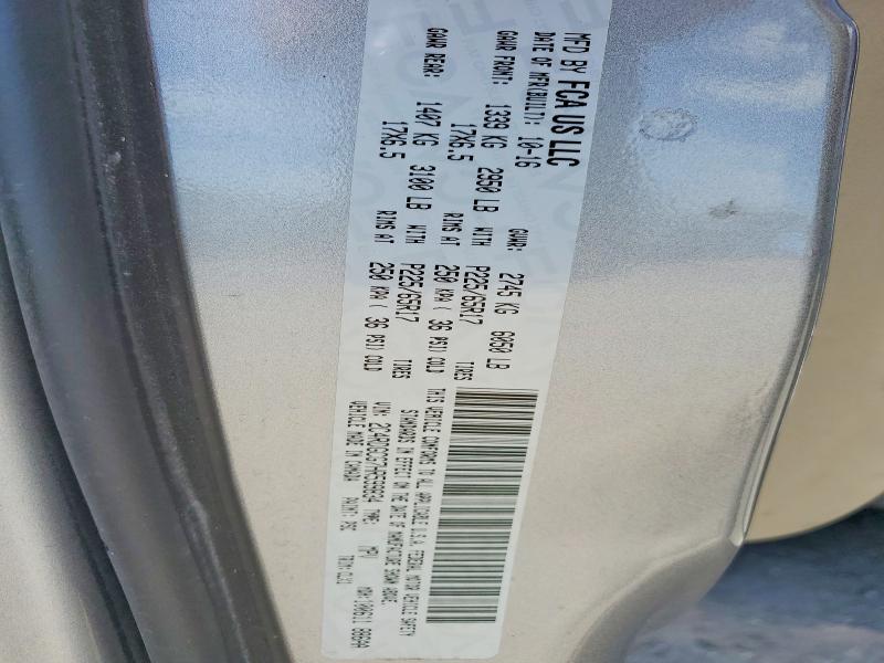 2017 Dodge Grand Caravan მანქანა იყიდება აუქციონზე, vin: 2C4RDGCG7HR599834, აუქციონის ნომერი: 58553556