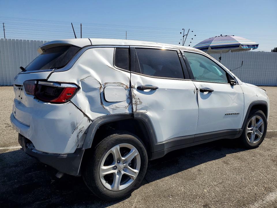 Продажа на аукционе авто 2023 Jeep Compass, vin: 3C4NJDAN8PT574833, номер лота: 58109536