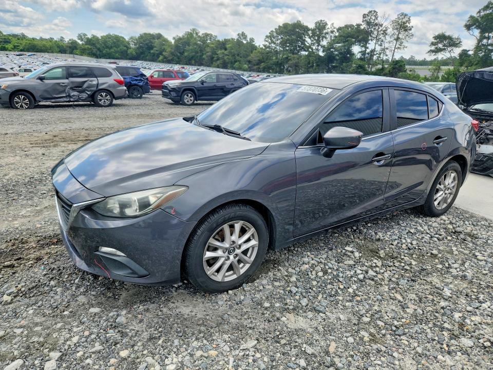 57370736 :رقم المزاد ، JM1BM1U76G1339120 vin ، 2016 Mazda 3 مزاد بيع