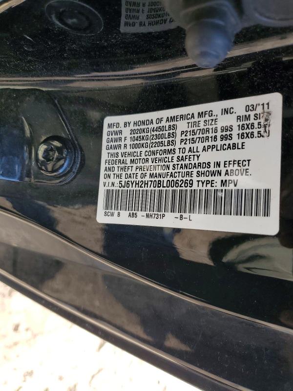 Aukcja sprzedaży 2011 Honda Element, vin: 5J6YH2H70BL006269, numer aukcji: 52906076