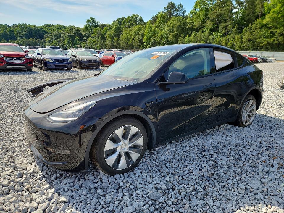 2022 Tesla Model Y მანქანა იყიდება აუქციონზე, vin: 7SAYGDEE4NF424819, აუქციონის ნომერი: 55975576