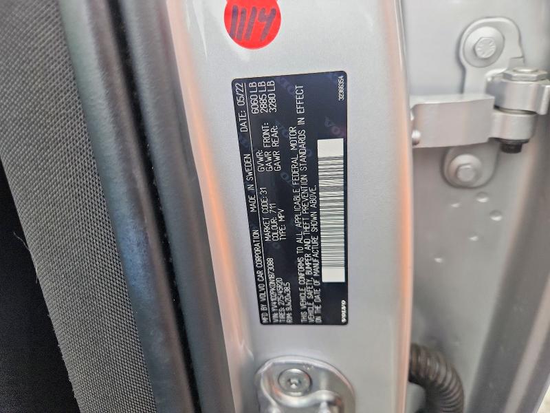 Aukcja sprzedaży 2022 Volvo Xc90, vin: YV4102PK0N1873088, numer aukcji: 58839386