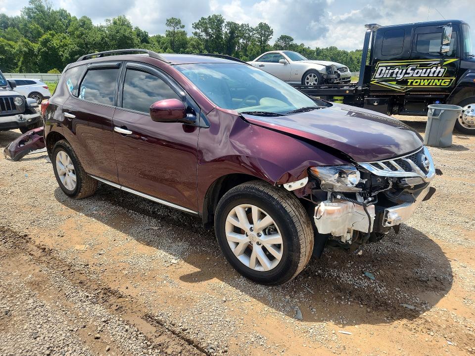 2014 Nissan Murano მანქანა იყიდება აუქციონზე, vin: JN8AZ1MU5EW421928, აუქციონის ნომერი: 58975186