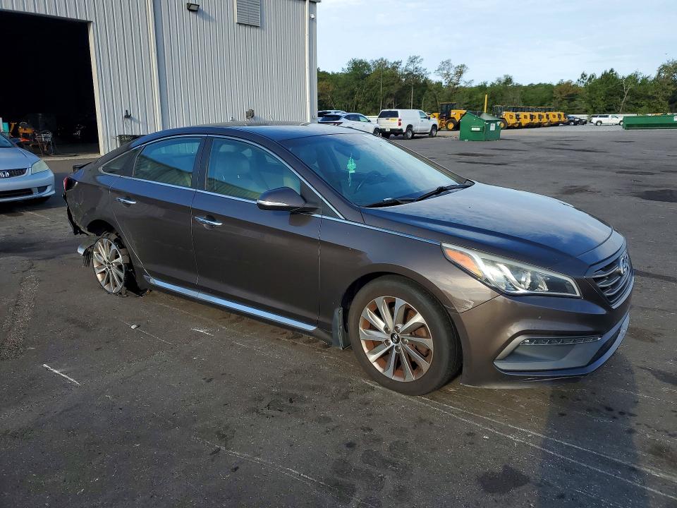 56282736 :رقم المزاد ، 5NPE34AF7FH135334 vin ، 2015 Hyundai Sonata مزاد بيع