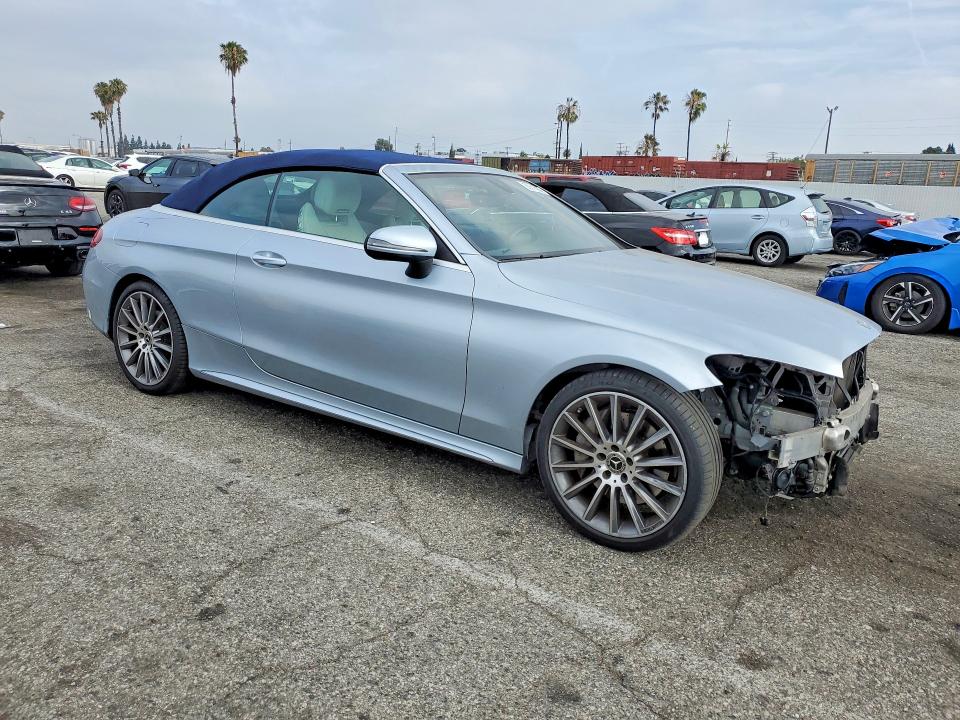 2018 Mercedes-benz C მანქანა იყიდება აუქციონზე, vin: WDDWK4JB7JF617962, აუქციონის ნომერი: 55616976