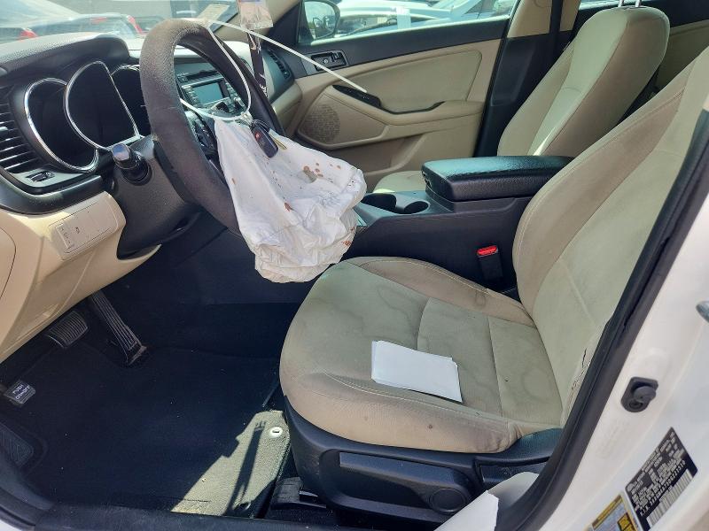 2013 Kia Optima მანქანა იყიდება აუქციონზე, vin: 5XXGM4A75DG221510, აუქციონის ნომერი: 57158416