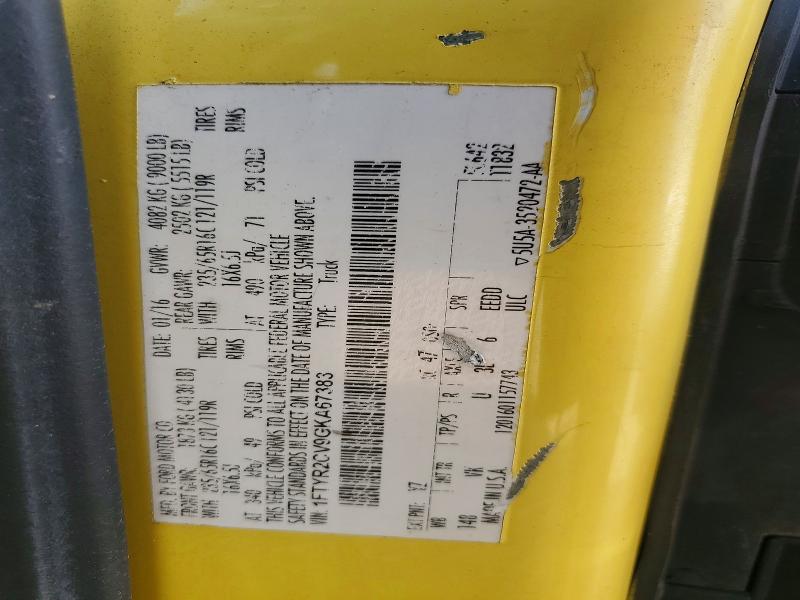 Aukcja sprzedaży 2016 Ford Transit, vin: 1FTYR2CV9GKA67383, numer aukcji: 57756046