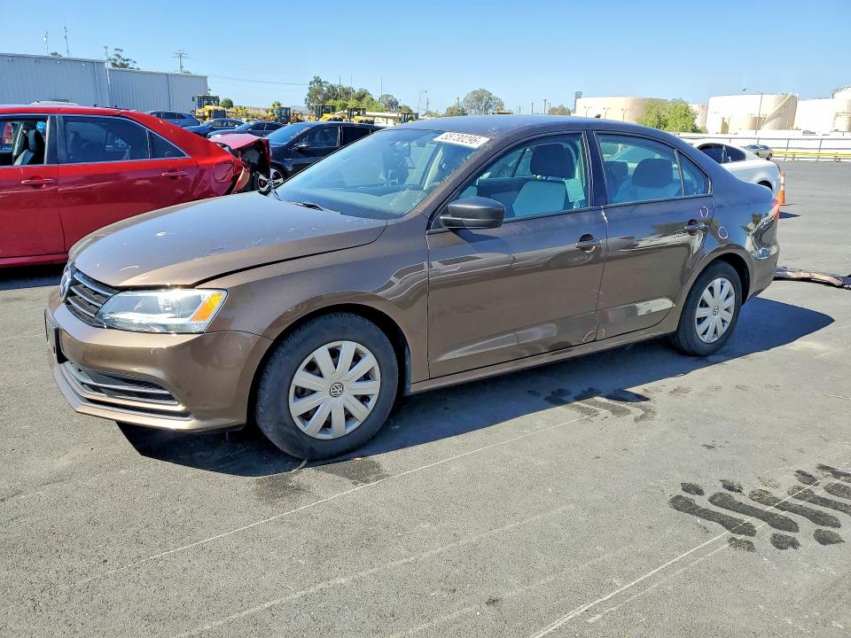 2015 Volkswagen Jetta მანქანა იყიდება აუქციონზე, vin: 3VW1K7AJ3FM320186, აუქციონის ნომერი: 55730296