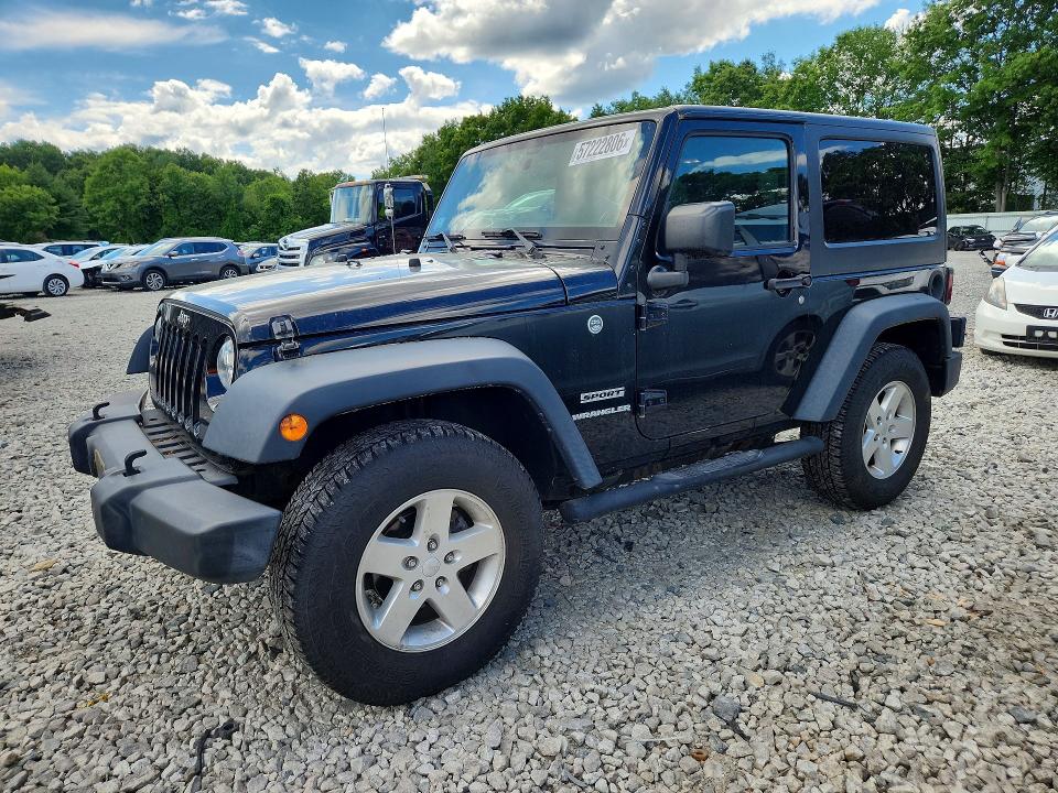 57222806 :رقم المزاد ، 1C4AJWAG1GL140163 vin ، 2016 Jeep Wrangler مزاد بيع
