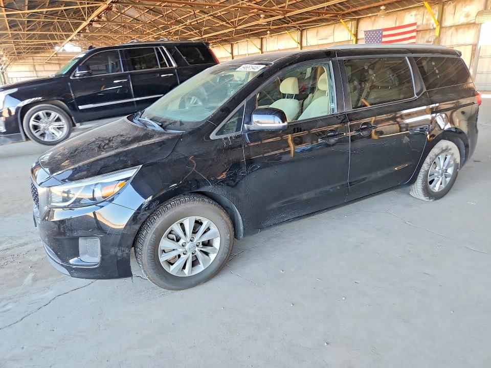 2016 Kia Sedona მანქანა იყიდება აუქციონზე, vin: KNDMB5C18G6188609, აუქციონის ნომერი: 59661946