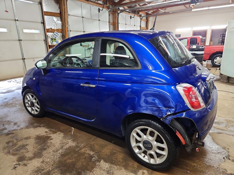 56839186 :رقم المزاد ، 3C3CFFAR0CT119237 vin ، 2012 Fiat 500 مزاد بيع