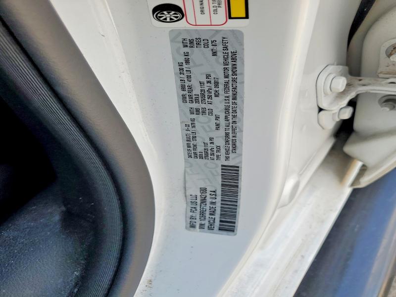 57071656 :رقم المزاد ، 1C6RREFT2NN431680 vin ، 2022 Ram 1500 مزاد بيع