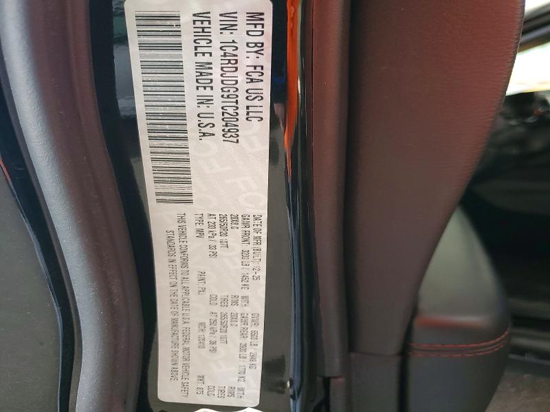 55952596 :رقم المزاد ، 1C4RDJDG9TC204937 vin ، 2026 Dodge Durango مزاد بيع