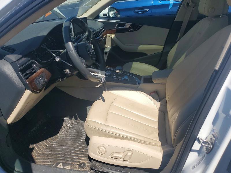 2018 Audi A4 მანქანა იყიდება აუქციონზე, vin: WAUENAF48JN013443, აუქციონის ნომერი: 55494926