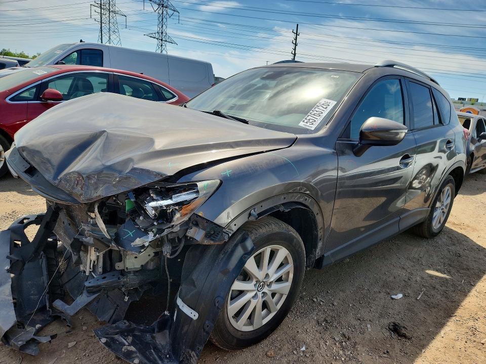 55763726 :رقم المزاد ، JM3KE2CY9G0916278 vin ، 2016 Mazda Cx-5 مزاد بيع