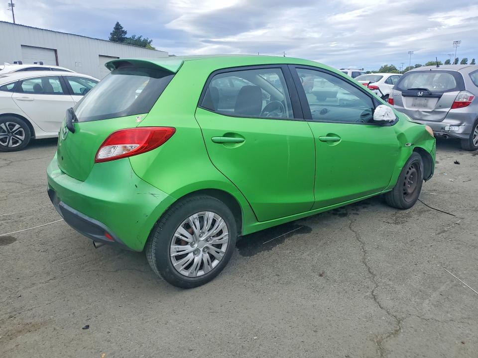 2012 Mazda Mazda2 მანქანა იყიდება აუქციონზე, vin: JM1DE1LZ1C0141019, აუქციონის ნომერი: 56736426