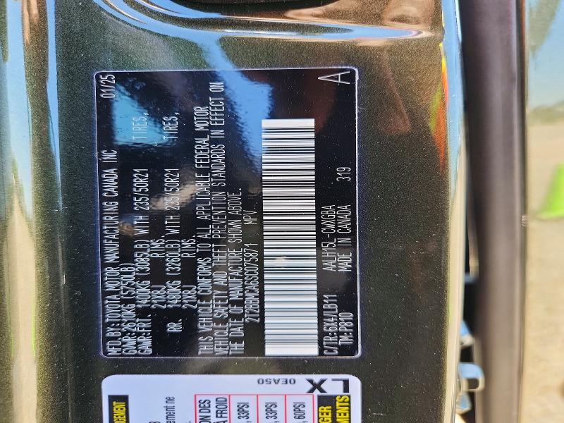 Продажа на аукционе авто 2025 Lexus Rx 350h, vin: 2T2BBMCA6SC075871, номер лота: 56221826