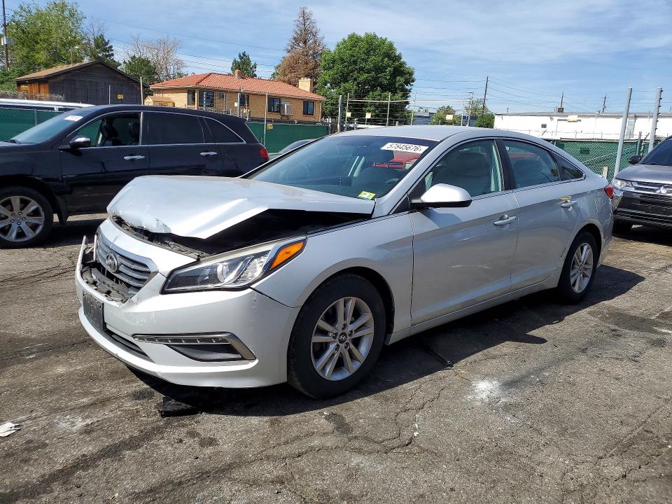 Auction sale of the 2015 Hyundai Sonata, vin: 5NPE24AFXFH016728, lot number: 57845676