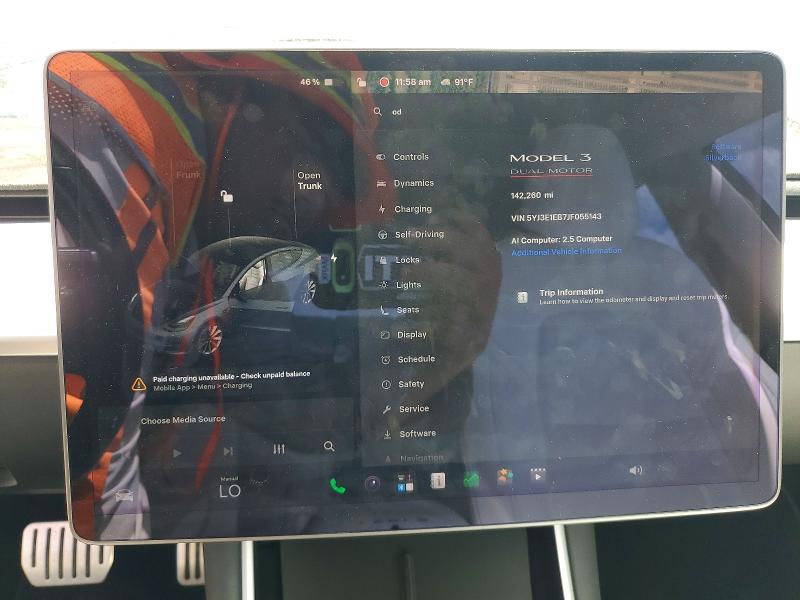 Продаж на аукціоні авто 2018 Tesla Model 3, vin: 5YJ3E1EB7JF055143, номер лоту: 57190656