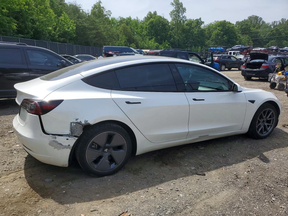 Продажа на аукционе авто 2022 Tesla Model 3, vin: 5YJ3E1EA8NF167009, номер лота: 55504046